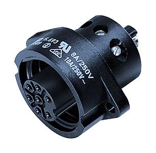 Power connectoren--Female panel mount connector_693_4_6S