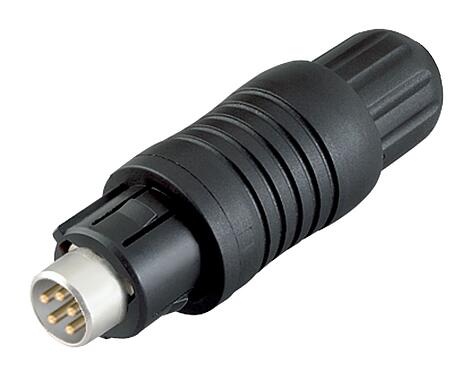 Illustration 99 4909 00 04 - Push Pull Male cable connector, Contacts: 4, 3.5-5.0 mm, shieldable, solder, IP67