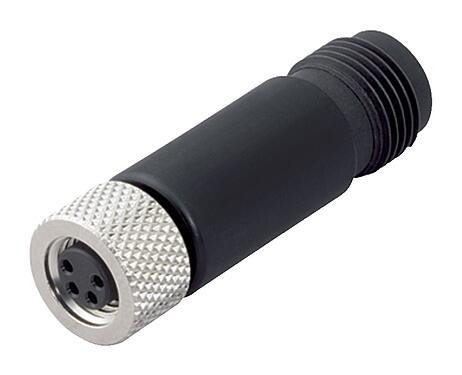 插图 M12/M8 适配器, 极数: 4, 非屏蔽, 插拔式, IP67