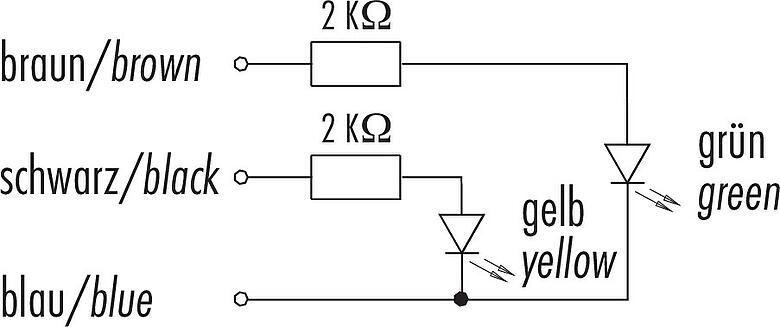 縮尺図 LED付きPCB, ROHS対応