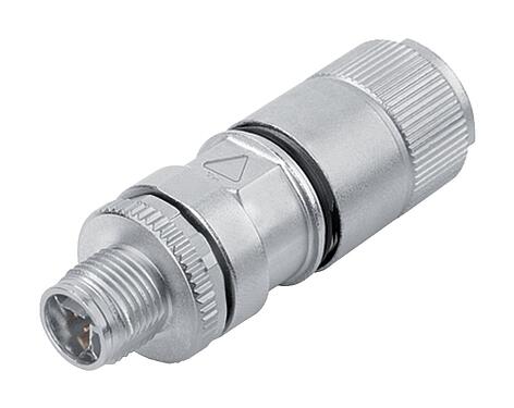 Abbildung M12 Kabelstecker, Polzahl: 8, 5,5-9,0 mm, schirmbar, IDC, IP67