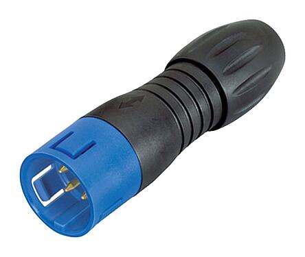Illustration Snap-In Connecteur mâle, Contacts: 5, 4,0-6,0 mm, non blindé, souder, IP67, UL 2238, VDE