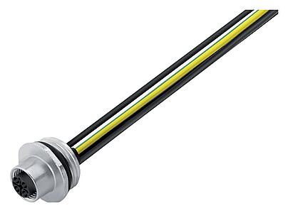 Automatiseringstechniek - Spanning- en Stroomvoorziening--Female panel mount connector_814_4_FD_Li_M20x1,5