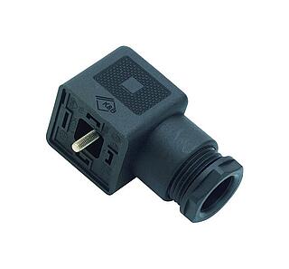 Female power connector, Contacts: 3+PE, 8.0-10.0 mm, unshielded, screw clamp, IP40 without seal, UL, ESTI+, VDE, PG 11