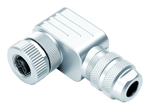 Illustration 99 1536 920 05 - M12 Female angled connector, Contacts: 5, 6.5-8.5 mm, shieldable, wire clamp, IP67