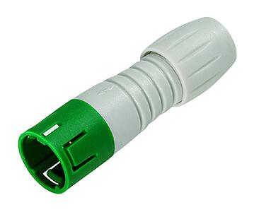 Steckverbinder in Medical-Grade-Ausführung--Kabelstecker_620_1_KS_MED_gruen