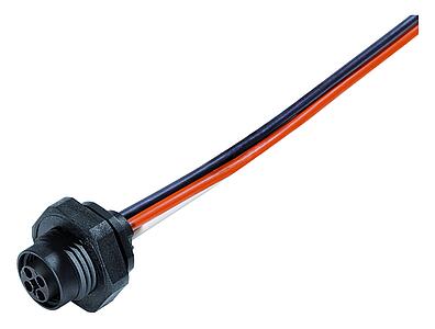 Средства автоматизации - подача напряжения и электропитание--Фланцевая розетка_813_4_FD_vv_Li_Ku