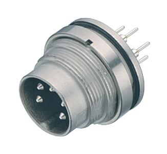 Miniatuur connectoren--Male panel mount connector_723_3_90