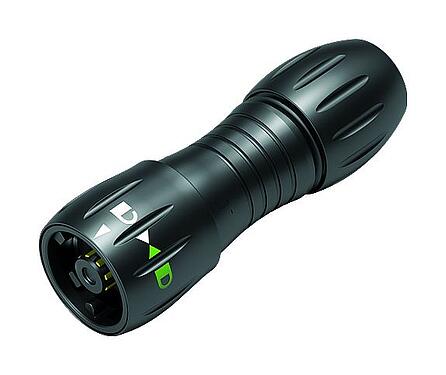Abbildung Bajonett Kabelstecker, Polzahl: 8, 4,0-6,0 mm, ungeschirmt, löten, IP67