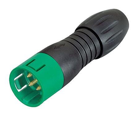 Illustration Snap-In Connecteur mâle, Contacts: 5, 4,0-6,0 mm, non blindé, souder, IP67, UL 2238, VDE