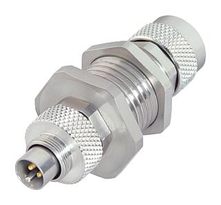 M9 Průchodka pro ovládací skříň, : 5, stínitelné, zásuvný, IP67, Montáž na zadní stěnu