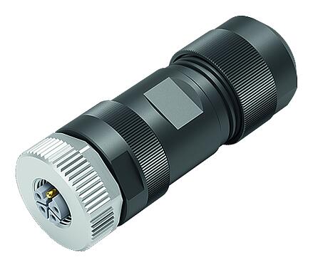 일러스트 99 0640 29 05 - M12 케이블 소켓, 콘택트 렌즈: 4+FE, 8.0-13.0mm, 차폐되지 않음, 나사 클램프, IP67, UL, M12x1.0
