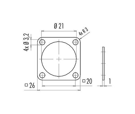 Dessin coté Joint, Exempt de silicone et de substances contenant du silicone