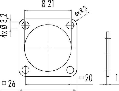 Desenho da escala Vedação, Livre de silicone e substâncias que contenham silicone
