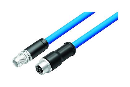 Tecnología de automatización -  transmisión de datos--Cable de conexión conector de cable macho - conector de cable hembra_VL_876-X_KSKD_u_Bahn