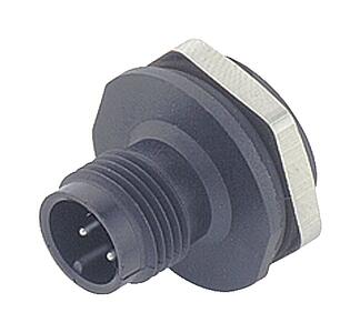 Automation Technology - Data Transmission--Male panel mount connector_713_E_PG