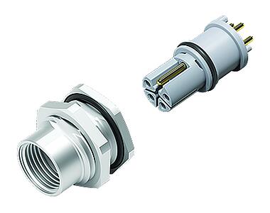 Automatisierungstechnik - Spannungs- und Leistungsversorgung--Flanschdose_823_4_FD_L_2teil_Front_mitO_ohneD
