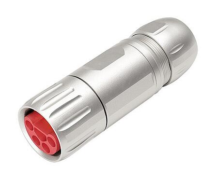 Illustratie B23 Kabelstekker, aantal polen: 9 (4+PE + 4), 8,0-17,0 mm, schroefklem, IP67, ENP: Voedingspin / Data-aansluiting