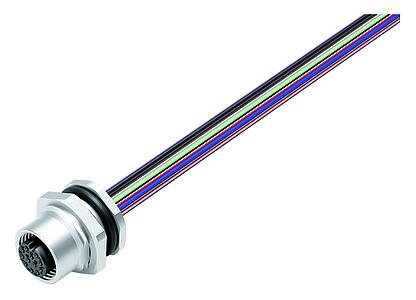 Automatisierungstechnik - Sensorik und Aktorik--Flanschdose_763_4_FD_Li_vv_12pol