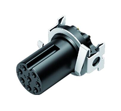 Ilustrace M12 Instalační zásuvka, : 8, stínitelné, SMT, IP67, Přední montáž