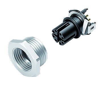 Средства автоматизации - передача данных--Фланцевая розетка_876-X_4_EBD_SMT_schirm_Geh_13mm