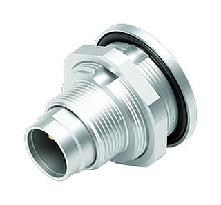 M9 Přírubová zátka, : 2, nestíněný, pájka, IP67, M12x0,5, Montáž na zadní stěnu, tvarované