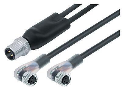 Automatisierungstechnik - Sensorik und Aktorik--Kabelsplitter Kabelstecker - 2 Winkeldosen_765_0_24_DG_SK