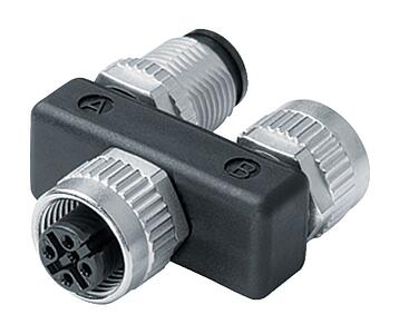 Automatisierungstechnik - Sensorik und Aktorik--Zweifachverteiler, Y-Verteiler, Stecker - 2 Dosen_765_2_Y_DG_SK