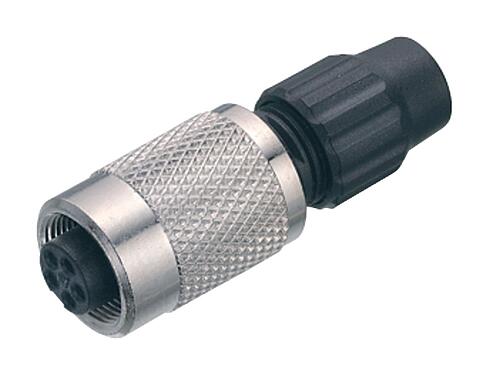일러스트 99 0076 100 03 - M9 케이블 소켓, 콘택트 렌즈: 3, 3.0-4.0mm, 차폐되지 않음, 솔더, IP40