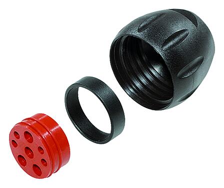 Abbildung Dichtung, Litzendichtung, Druckring, Druckschraube lose im Beutel