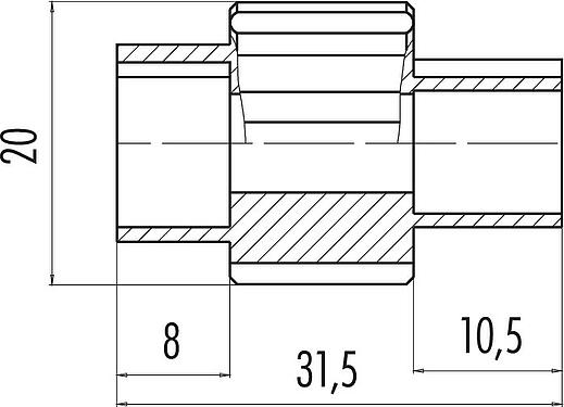 Scale drawing Mounting wrench
