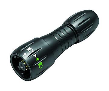 Miniatur Steckverbinder--Kabelstecker_770_1_KS_black_klKa