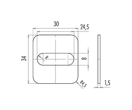 Bản vẽ tỷ lệ Phớt