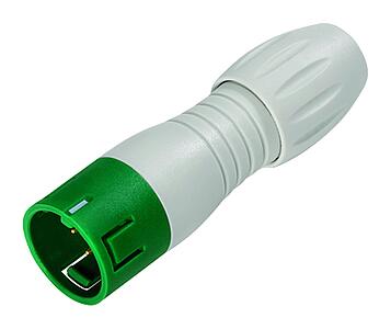 Steckverbinder in Medical-Grade-Ausführung--Kabelstecker_720_1_KS_MED_gruen