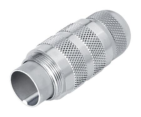 Illustration M16 Male cable connector, Contacts: 4 (04-a), 4.1-7.8 mm, unshielded, crimping (Crimp contacts must be ordered separately), IP67, UL 2238, Short version