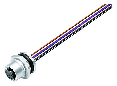 Automatisierungstechnik - Sensorik und Aktorik--Flanschdose_763_4_FD_Li_vv_8pol