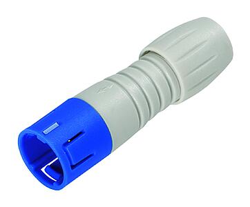 Connectors for medical applications--Male cable connector_620_1_KS_MED_blau