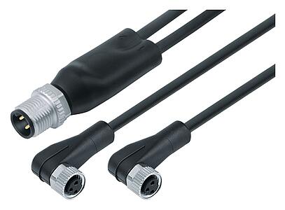 Automatisierungstechnik - Sensorik und Aktorik--Kabelsplitter Kabelstecker - 2 Winkeldosen_765_0_23_DG_SK
