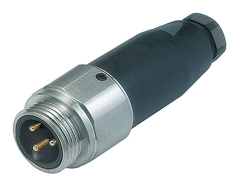 Illustration 7/8" Connecteur mâle, Contacts: 4+PE, 6,0-8,0 mm, non blindé, pince à visser, IP67, UL 2238, VDE