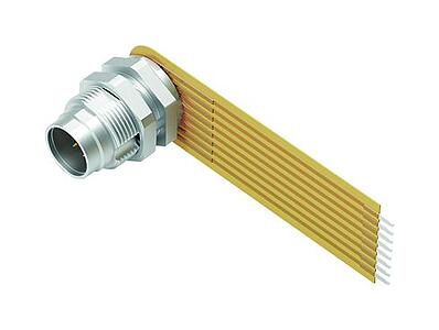 Subminiatur Steckverbinder--Flanschstecker_711_3_FS_Flex_8pol