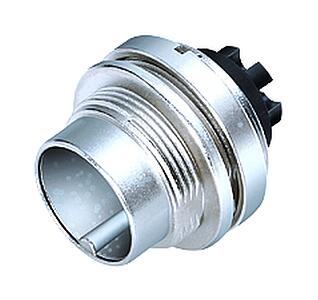 Miniature Connectors--Male panel mount connector_M16_3_FS_crimp