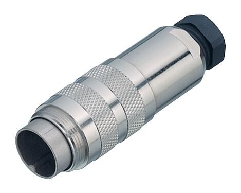 Illustration M16 Male cable connector, Contacts: 4 (04-a), 4.0-6.0 mm, shieldable, crimping (Crimp contacts must be ordered separately), IP67, UL 2238