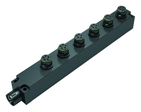 Illustration Snap-In 6-way distributor, Contacts: 5, unshielded, pluggable, IP67