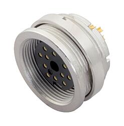 Miniature Connectors--Female panel mount connector_680_4_00_1