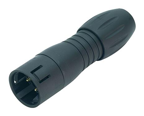 插圖 Snap-in 快插 直頭針頭電纜連接器, : 3, 4.0-6.0mm, 非遮罩, 焊接, IP67, UL 2238, VDE