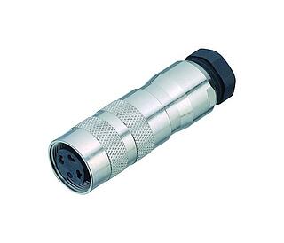 M16 Kabeldoos, aantal polen: 7 (07-a), 6,0-8,0 mm, schermbaar, soldeer, IP67, UL 2238
