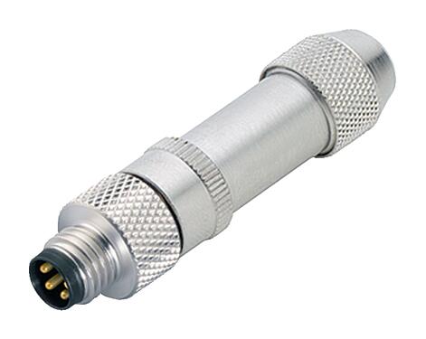 일러스트 99 3363 00 04 - M8 케이블 커넥터, 콘택트 렌즈: 4, 3.5-5.0mm, 차폐 가능, 솔더, IP67, UL
