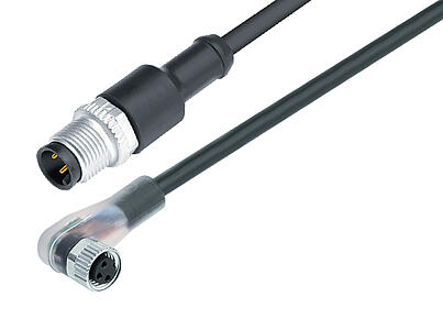 自动化技术.传感器和执行器--针头电缆连接器 - 孔头弯角电缆连接器 M8x1_765_0_10_DG_SK