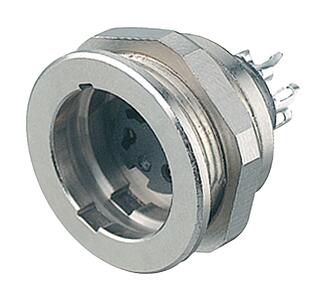 Miniatur Steckverbinder--Flanschdose_440_4