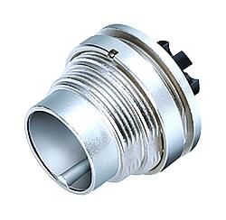 Miniature Connectors--Male panel mount connector_M16_3_FS_crimp_vv